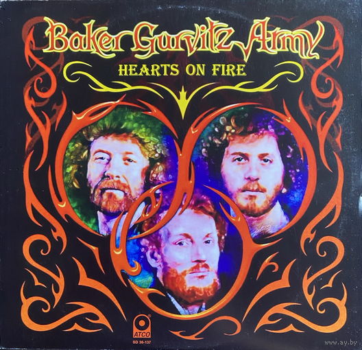 Baker Gurvitz Army – Hearts On Fire, LP 1976