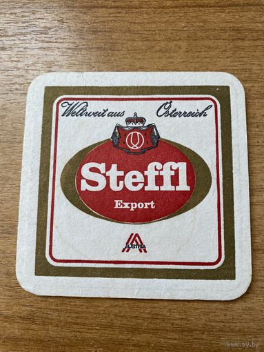 Подставка под пиво Schwechater Bier No 3