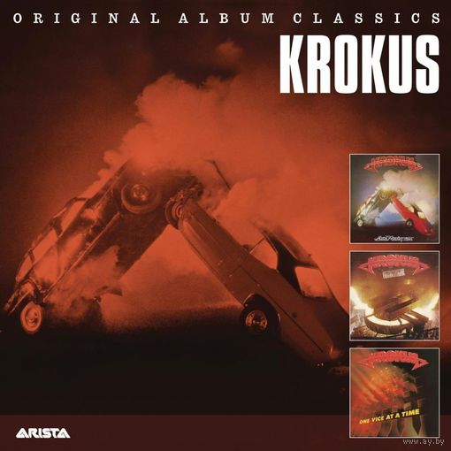 Krokus  3 CD " Metal Rendez-Vous,Hardware,One Vice At Time "    Original  1980,81,82 / 2012  made in EU