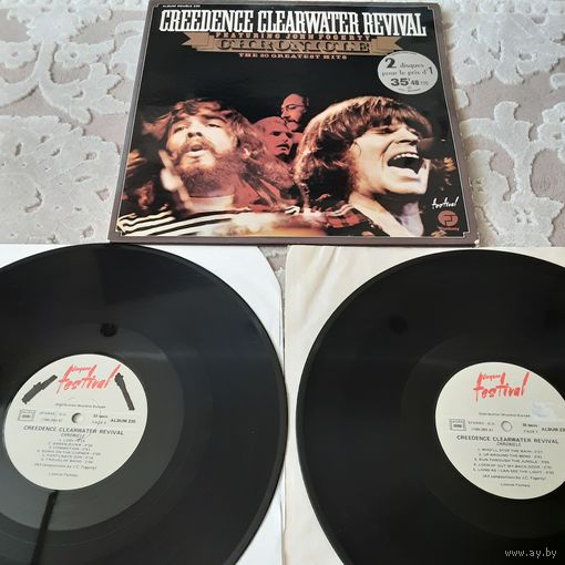 CREEDENCE CLEARWATER REVIVAL - CHRONICLE THE 20 GREATEST HITS (FRANCE) 2LP