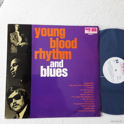 VARIOUS ARTISTS - 1969 - YOUNG BLOOD RHYTHM AND BLUES (GERMANY) LP