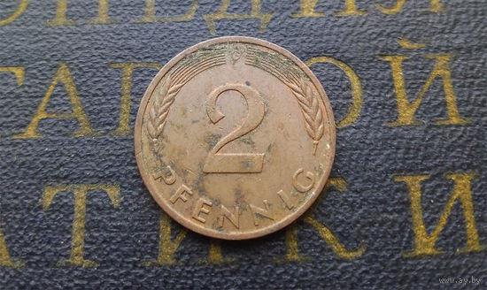 2 пфеннига 1978 (G) Германия ФРГ #07