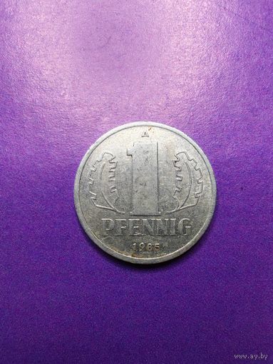 Германия ГДР 1 пфеннинг 1985 А