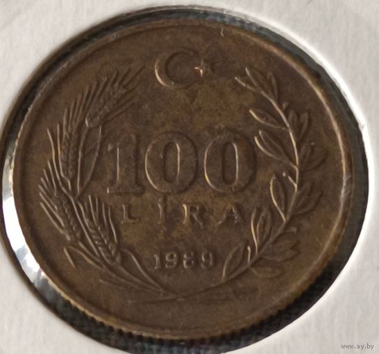 Турция. 100 лир 1989 года. (*).