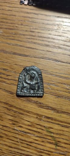 Иконка нательная св.Никита-бесогон.