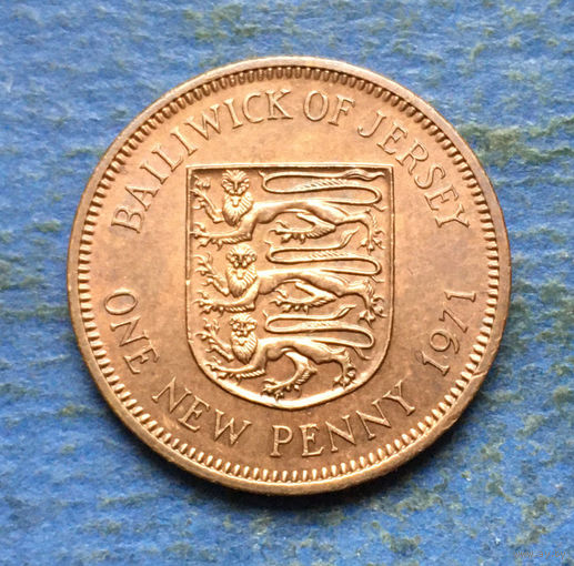 Джерси 1 пенни 1971