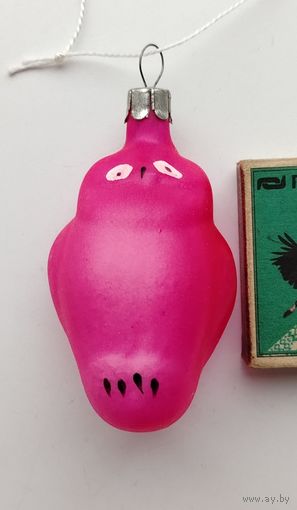 Ёлочная игрушка. Сова. Н-11.