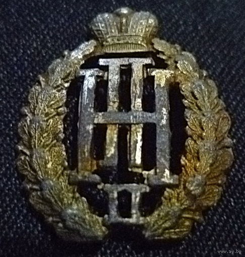 Петличный знак "Для чинов корпуса лесничих' -лесничий