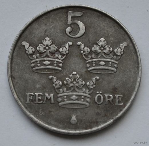 Швеция, 5 эре 1949 г.