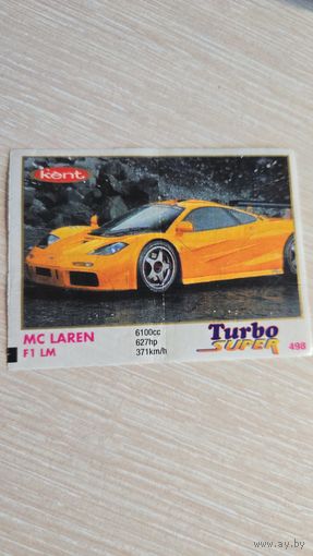 Вкладыша от жвачки TURBO 498