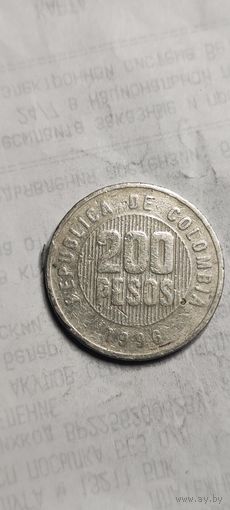 Колумбия 200 песос 1996