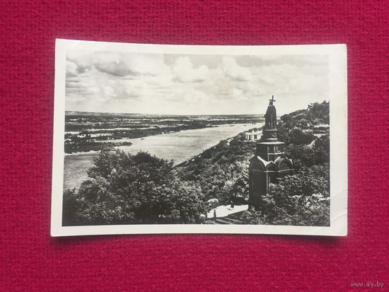 Киев На склонах Днепра. 1957 г. Чистая.
