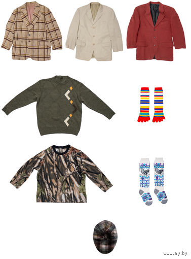 Зимняя одежда 8 предметов с рубля