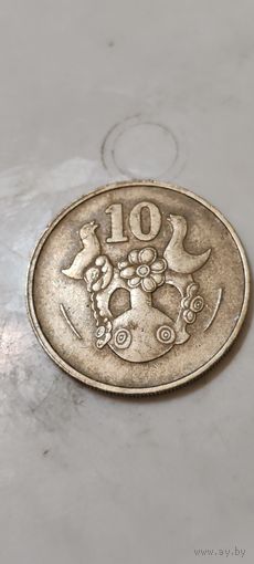 Кипр 10 цент 1983