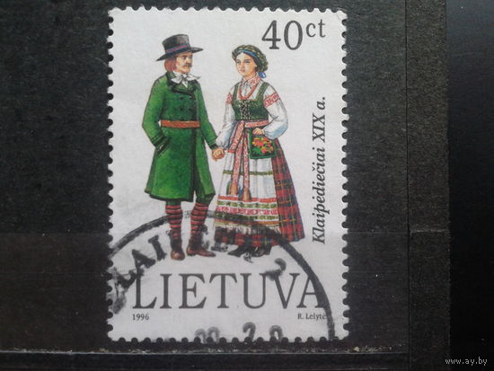 Литва 1996 Народная одежда