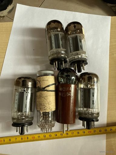 Радиолампы разные