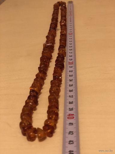Бусы янтарь ссср
