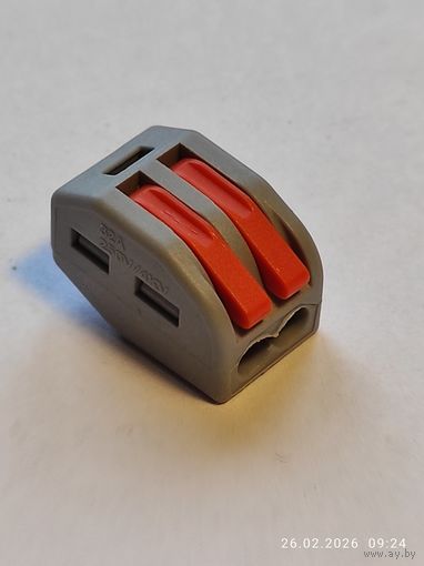 Строительно-монтажная клемма СМК 412 2,5мм2, 32А/380В