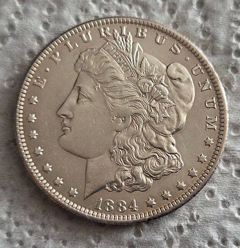 США 1 доллар 1884