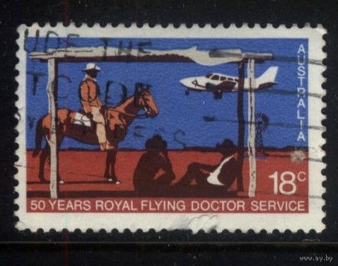 Австралия - 1978 [Mi. 648] Гашеная (AU15)