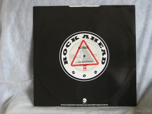 Outrage (Japan) - "Mr Rightman" / Promo, UK