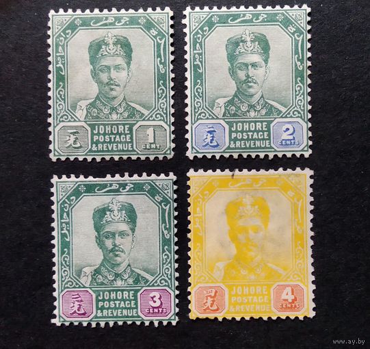 Великобритания\154в\Британские колонии.Малайзия ДЖОХОР 1896-1899 Johor MH