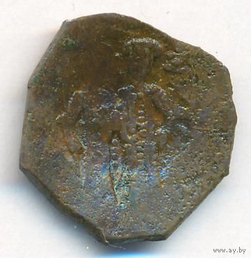 Византийская империя Аспрон Трахис (Скифата = чашечка) IX-XI век биллон