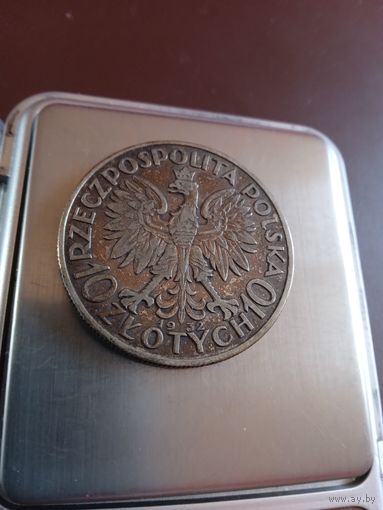 10 злотых 1932г.
