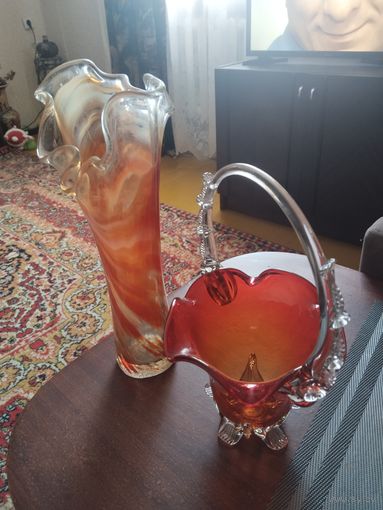 Ваза,конфетница. СССР.