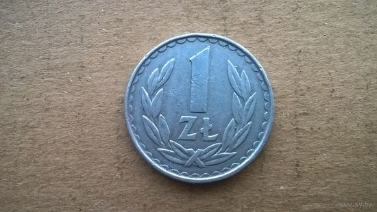 Польша 1 злотый, 1982г. (D-16)