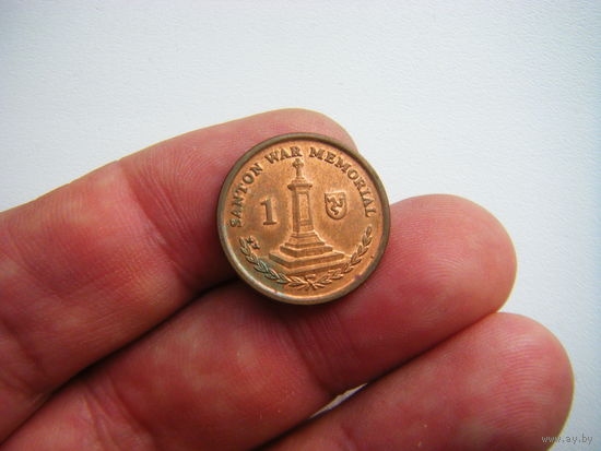 Остров Мэн 1 пенни 2008г.