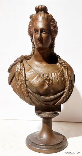 Бюст Екатерина I Бронза Клеймо