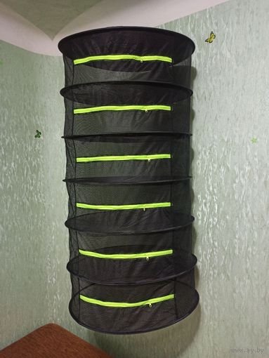 Универсальная подвесная сетка сушилка 5 секций для овощей и фруктов