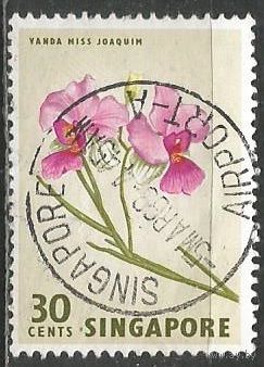 Сингапур. Цветы. Ванда Джоаким. 1963г. Mi#64.