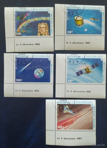 Центральноафриканская Республика 1986 Комета Галилея.