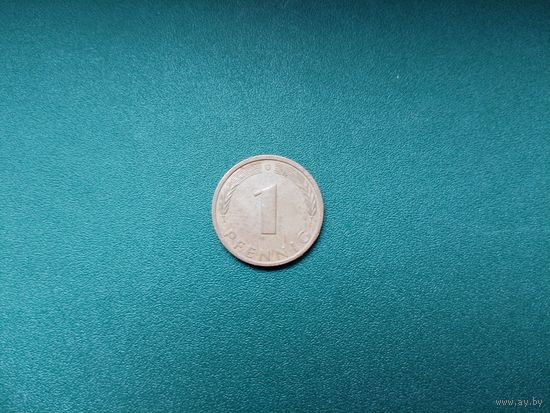 1 пфенниг ФРГ.