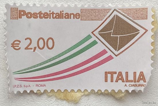 Марка Италии. Стандарт 2 евро
