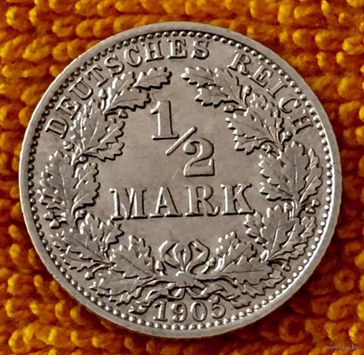 1/2 марки 1905 года.