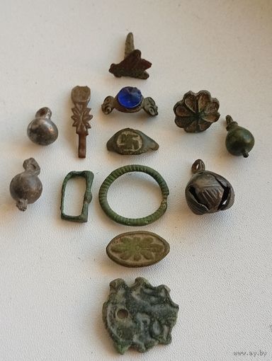 Лот "Коллекция древне-славянских предметов 11-14 век" оригинал 100%!!!