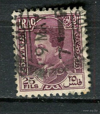 Ирак - 1934/1938 - Король Гази I 25F - [Mi.88] - 1 марка. Гашеная.  (LOT FC19)-T10P40