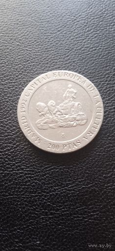Испания 200 песет 1991 г. - Мадрид - культурная столица Европы 1992.