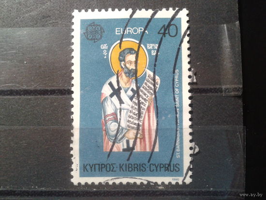 Кипр, 1980. Европа (СЕПТ). Св. Варнава, фреска