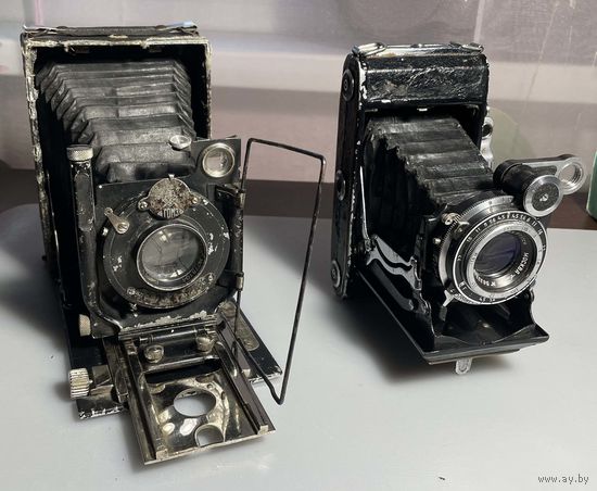 Фотоаппарат гармошка Фотокор и Москва-4