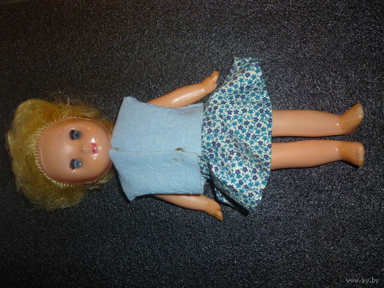 Кукла паричковая. Руки на резинках. СССР
