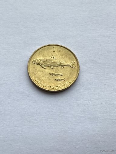 1 толар, 2001 г., Словения