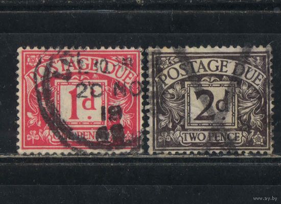 Великобритания Доплатные 1914 Номинал Стандарт #2,4