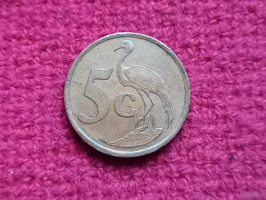 ЮАР 5 центов 1999 г. Ал-5