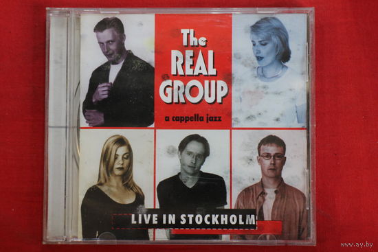 The Real Group – A Cappella Jazz - Live in Stockholm (1996, CD)