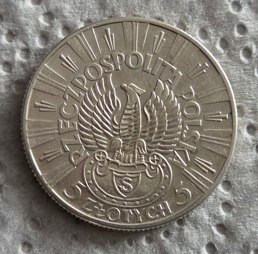 5 злотых 1934 легионер