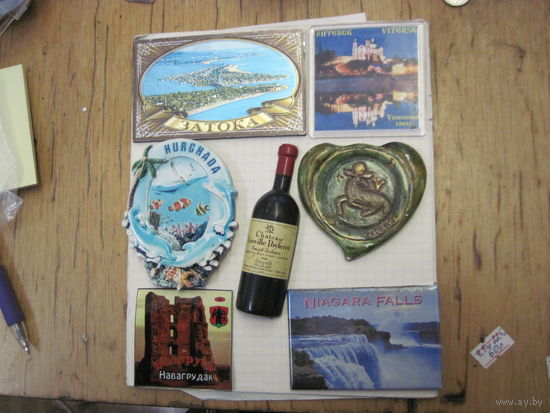 Лот магнитов/6 с рубля!